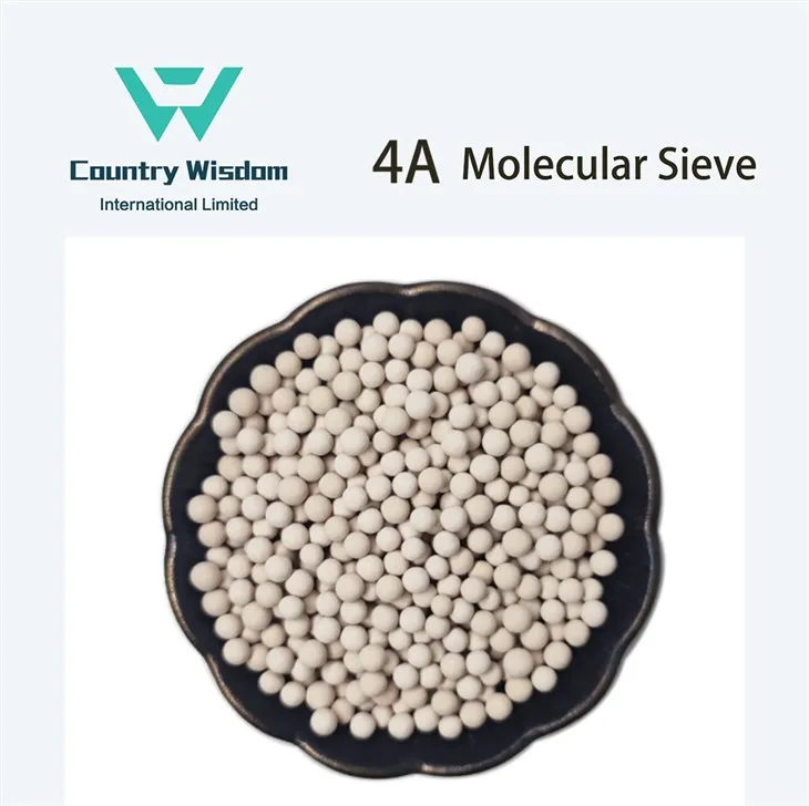 4A Zeolit ​​​​Molekul Saringan Adsorben Untuk Pengeringan Gas Alam Dan Penghapusan CO2
