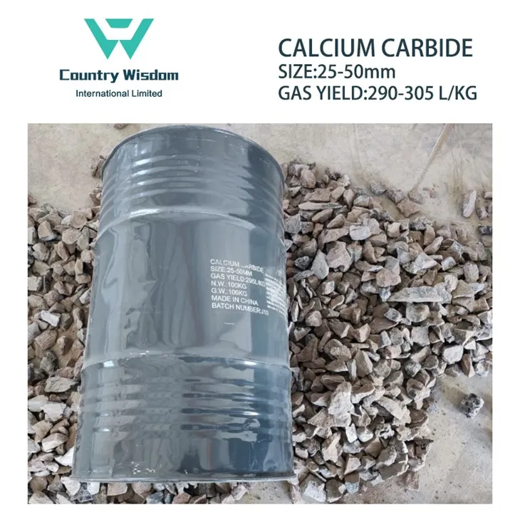 Calcium Carbide Cac2 50-80mm 25-50mm For Cutting And Welding Of Metal Material
