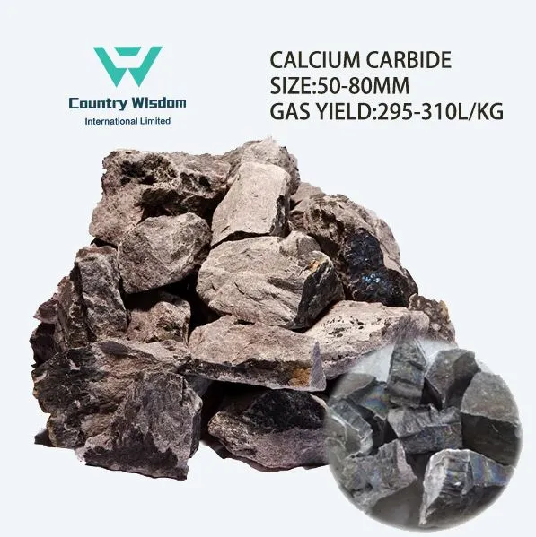 Chinese Manufacture 50-80mm Calcium Carbide
