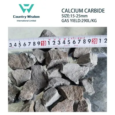 Bahan Kimia Anorganik Cina 15-25mm 50/100KG Drum Kalsium Karbida